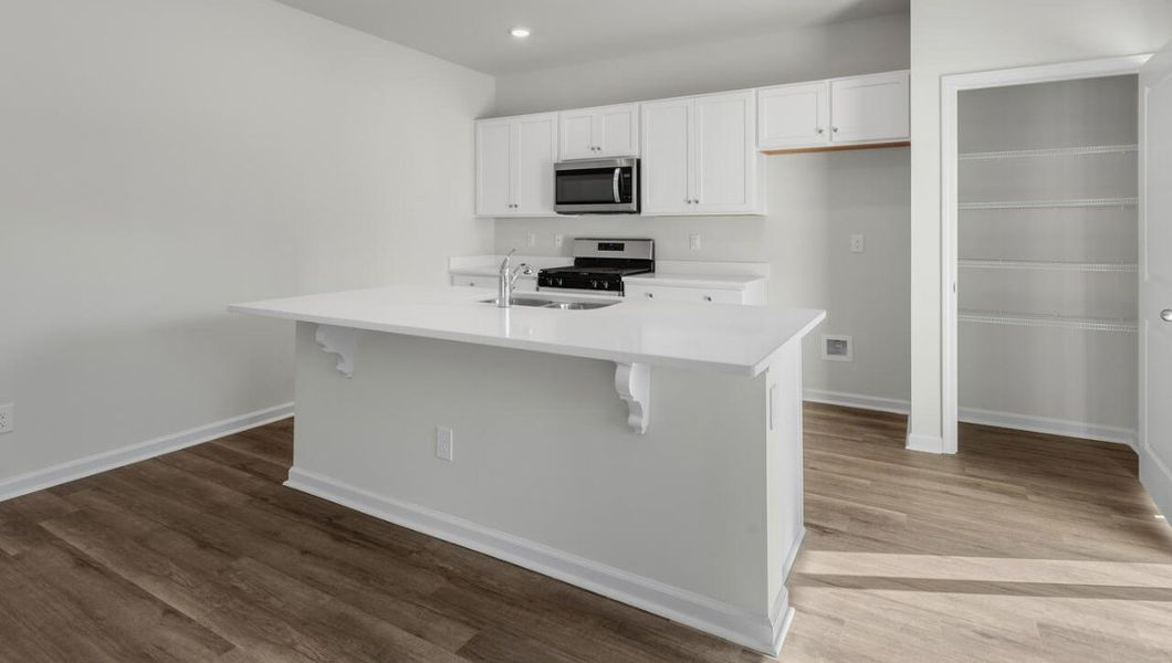 Representative furnished interior of a home built from the KERRY by D.R. Horton in Cedar Hill Landing, Navassa (Image 6).
