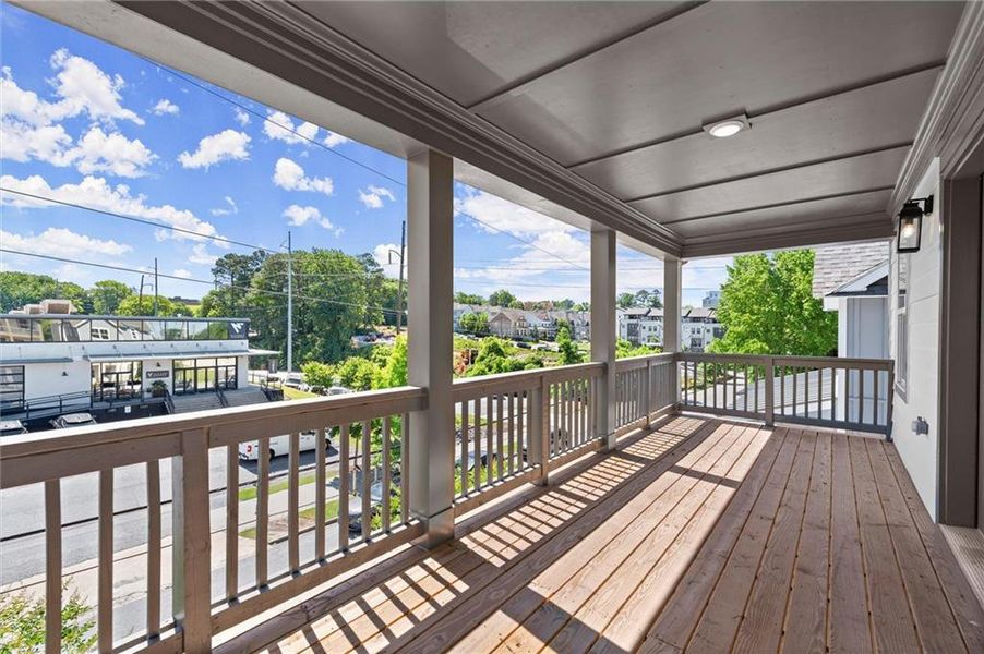 Exterior details and patio area of a home in West Town, Atlanta (Image 32). Exterior details and patio area of a home in West Town, Atlanta (Image 32).