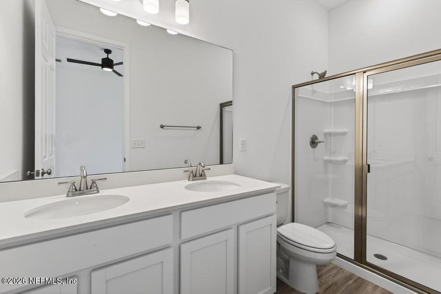Furnished interior view inside a new home in , Jacksonville (Image 20).