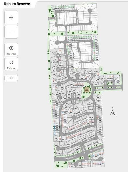 Raburn Reserve Sitemap Raburn Reserve Sitemap
