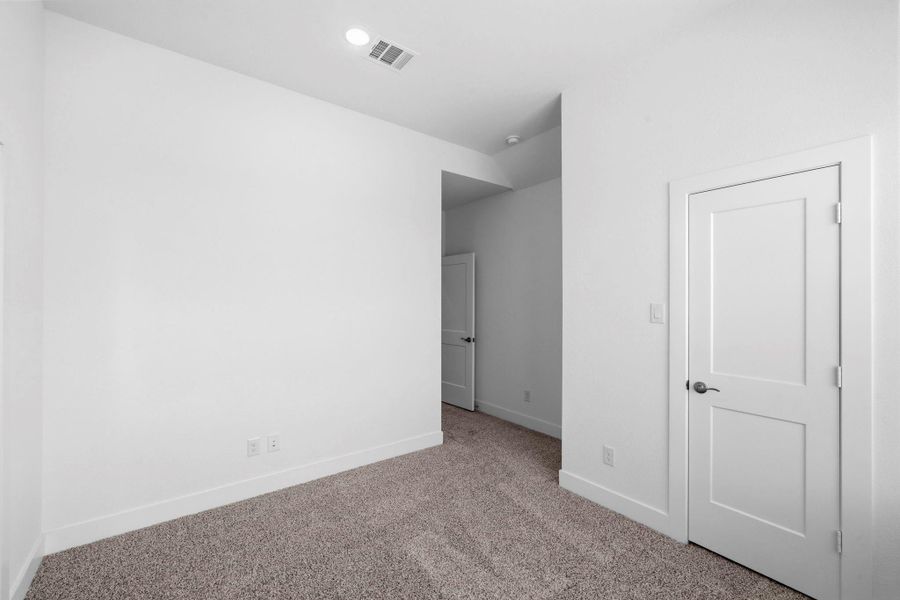 Spacious, unfurnished interior of a new home in Bridgeland, Cypress (Image 22).