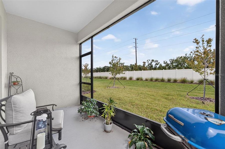 Exterior details and patio area of a home in , Parrish (Image 36).