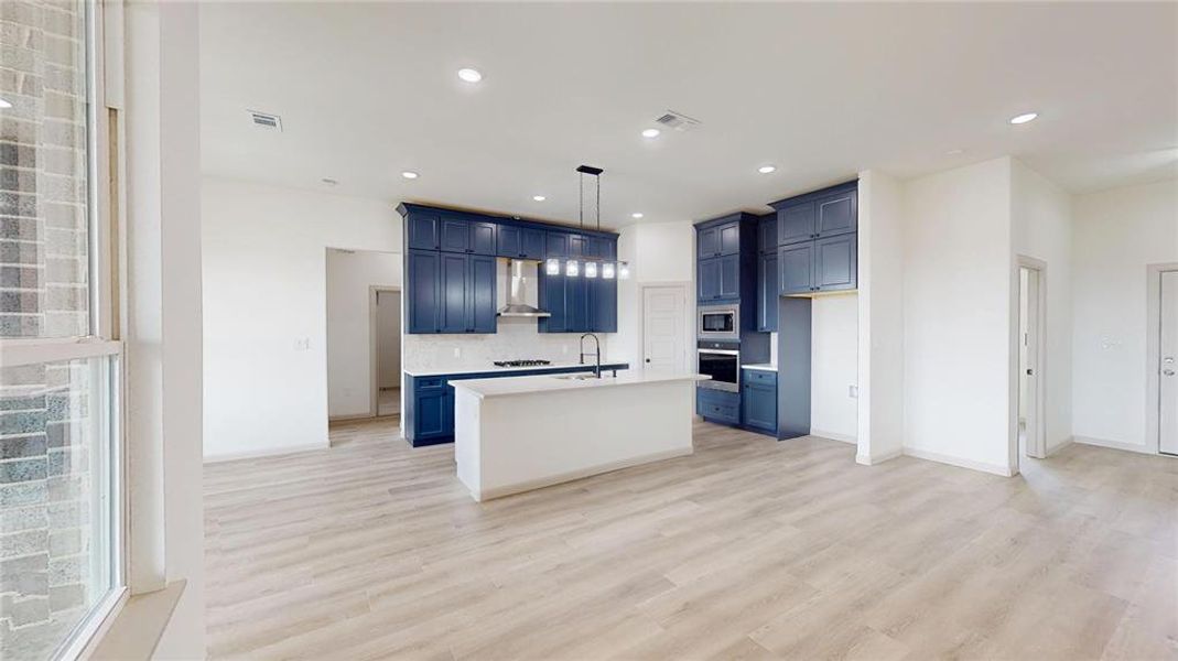 Spacious, unfurnished interior of a new home in , Point (Image 15).