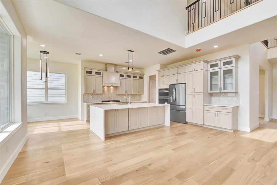 Furnished interior view inside a new home in , Houston (Image 8). Furnished interior view inside a new home in , Houston (Image 8).