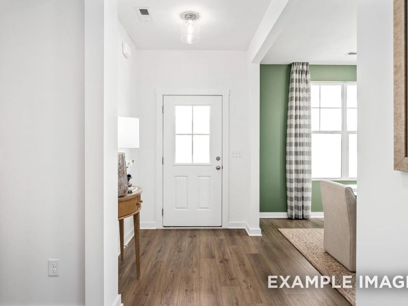 Furnished interior view inside a new home in Woods Crossing, Gallatin (Image 7). Furnished interior view inside a new home in Woods Crossing, Gallatin (Image 7).