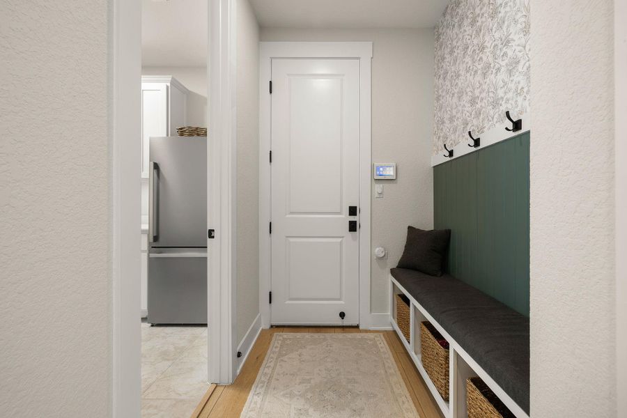 Furnished interior view inside a new home in Northfork, Liberty Hill (Image 37).