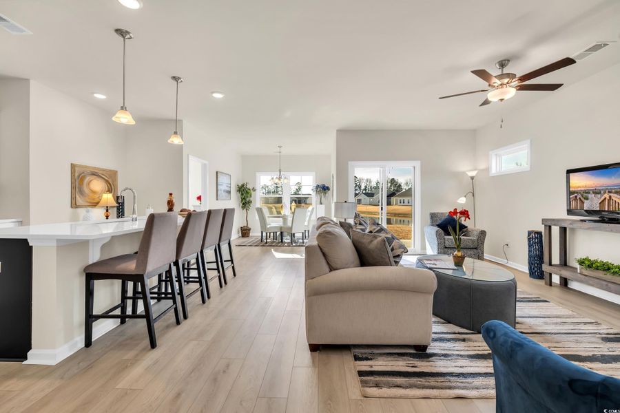 Furnished interior view inside a new home in Briarfield, Conway (Image 6).