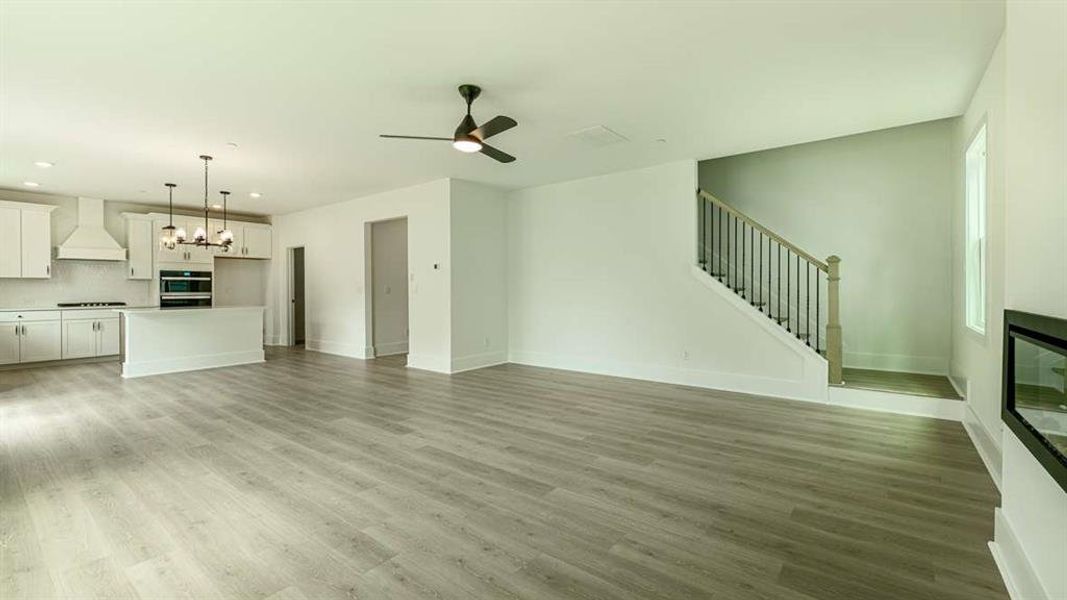Spacious, unfurnished interior of a new home in The Village at Sandy Plains, Marietta (Image 19). Spacious, unfurnished interior of a new home in The Village at Sandy Plains, Marietta (Image 19).