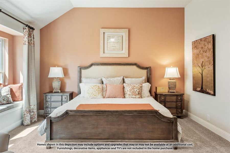 Furnished interior view inside a new home in Hunters Ridge, Crowley (Image 15). Furnished interior view inside a new home in Hunters Ridge, Crowley (Image 15).