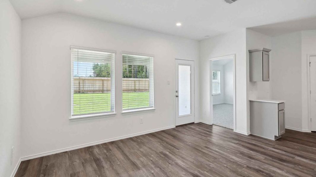 Spacious, unfurnished interior of a new home in Mill Creek, Magnolia (Image 14). Spacious, unfurnished interior of a new home in Mill Creek, Magnolia (Image 14).
