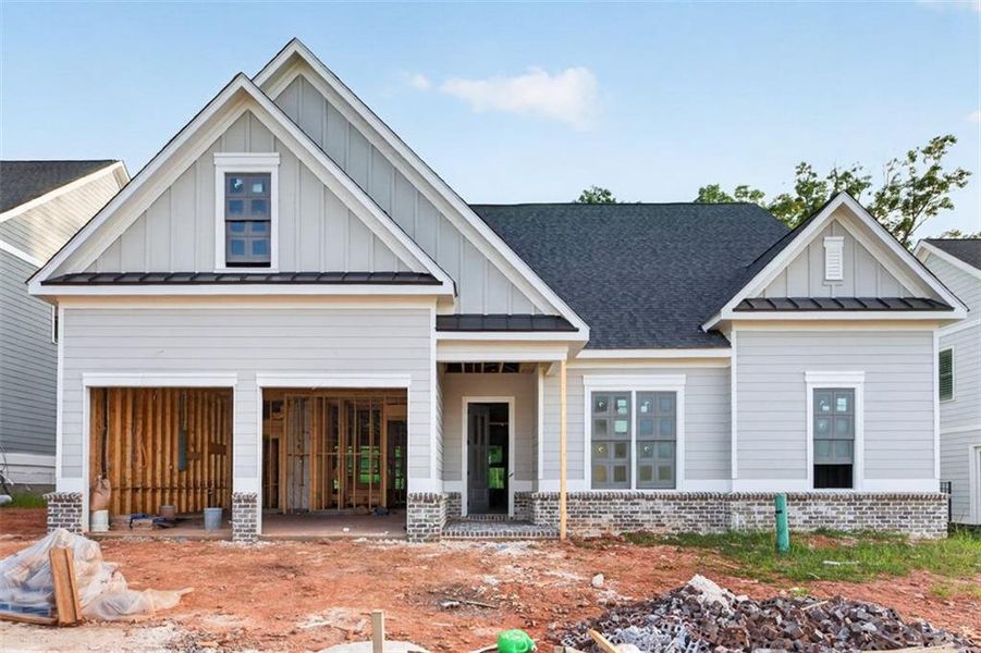 In-progress construction of a new home in , Statham, GA (Image 11). In-progress construction of a new home in , Statham, GA (Image 11).