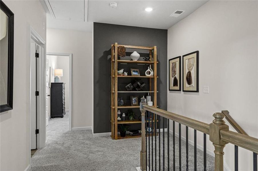 Furnished interior view inside a new home in Trinity Station, Auburn (Image 23).