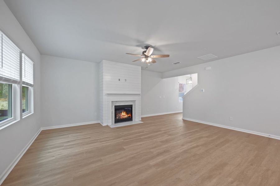 Spacious, unfurnished interior of a new home in Grand Arbor, Blythewood (Image 15).