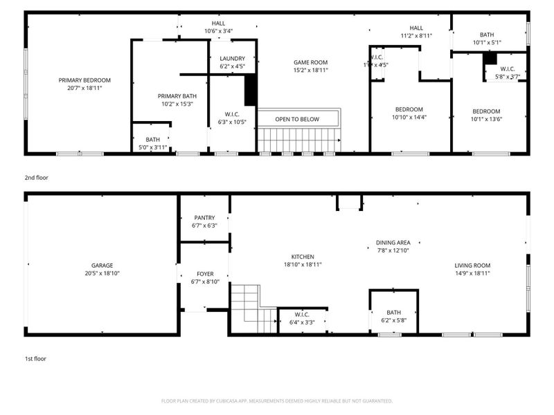 2D floor plan layout of this home in , Houston, TX (Image 4).