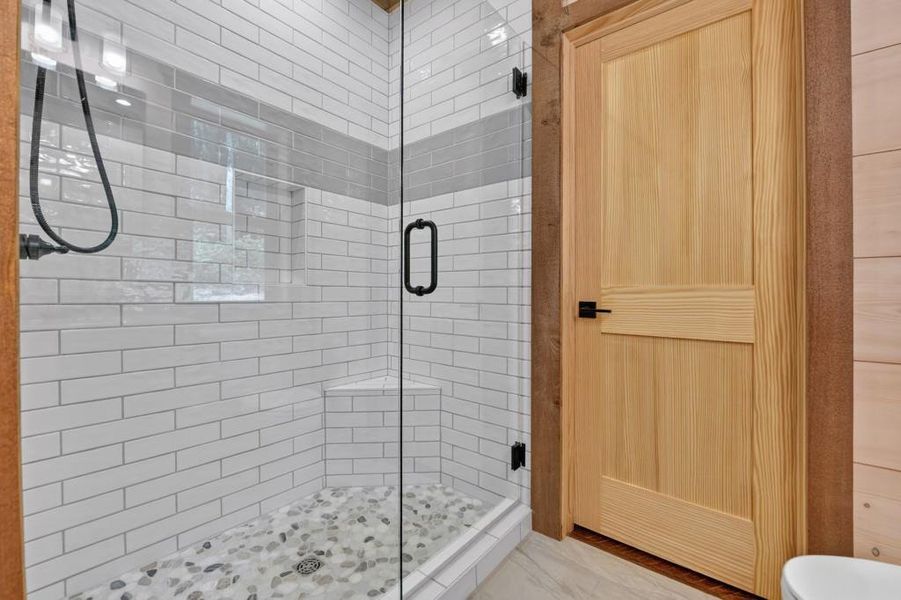 Close-up of interior finishes inside a home in , Cherry Log (Image 18). Close-up of interior finishes inside a home in , Cherry Log (Image 18).