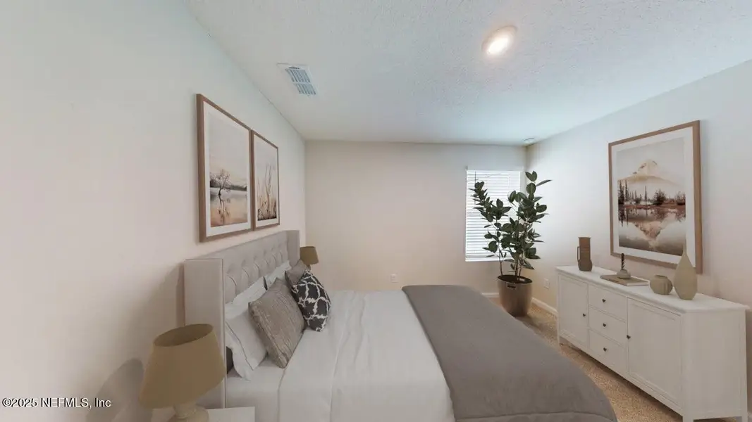 Furnished interior view inside a new home in Egret Creek, Jacksonville (Image 9).
