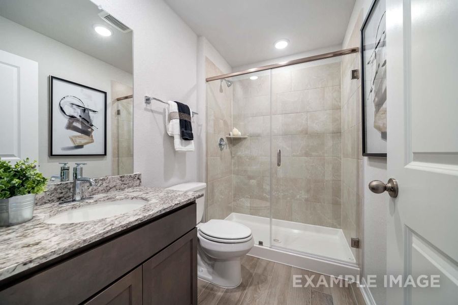Furnished interior view inside a new home in Sierra Vista, Rosharon (Image 32).