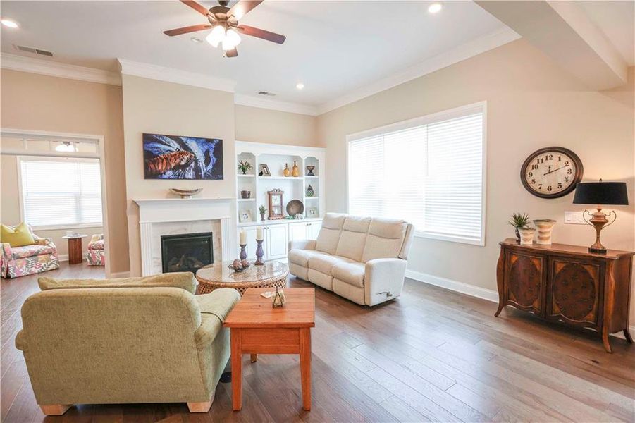 Furnished interior view inside a new home in , Cumming (Image 42). Furnished interior view inside a new home in , Cumming (Image 42).