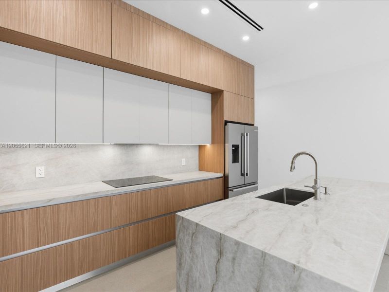 Furnished interior view inside a new home in , Miami (Image 15). Furnished interior view inside a new home in , Miami (Image 15).