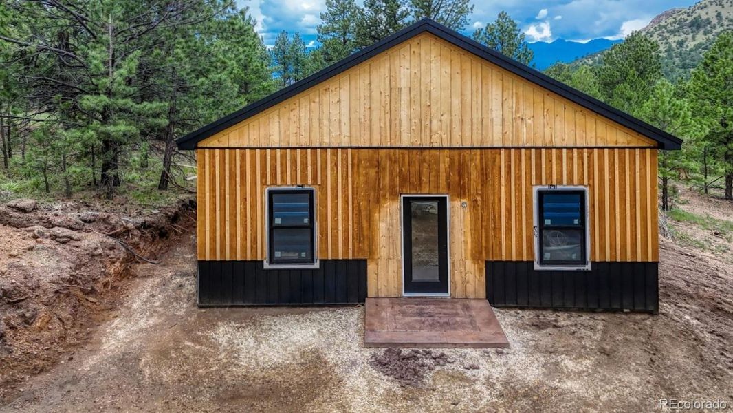 Front exterior of a new home in , Westcliffe, CO, highlighting curb appeal (Image 10). Front exterior of a new home in , Westcliffe, CO, highlighting curb appeal (Image 10).