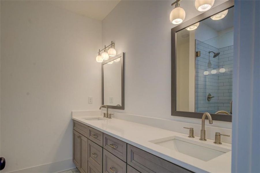 Furnished interior view inside a new home in , Covington (Image 18). Furnished interior view inside a new home in , Covington (Image 18).