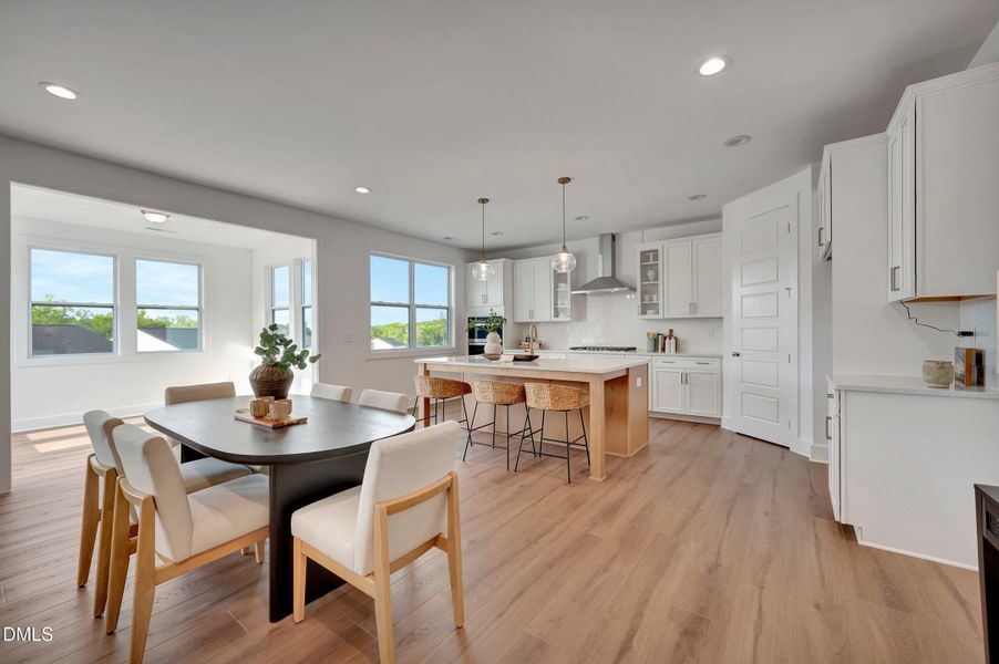 Kitchen and dining