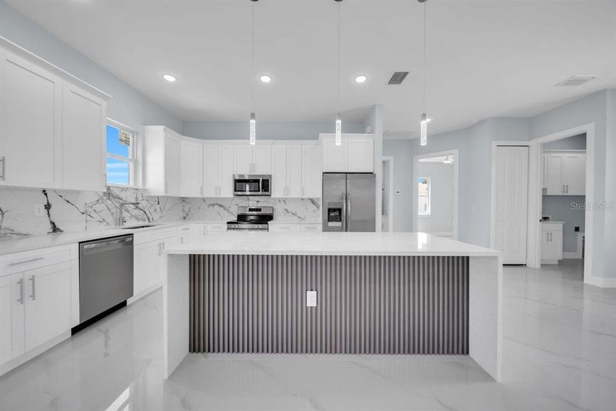 Furnished interior view inside a new home in , Lehigh Acres (Image 6). Furnished interior view inside a new home in , Lehigh Acres (Image 6).