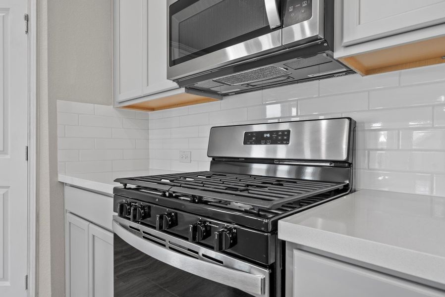 Close-up of interior finishes inside a home in The Trails, New Caney (Image 12).
