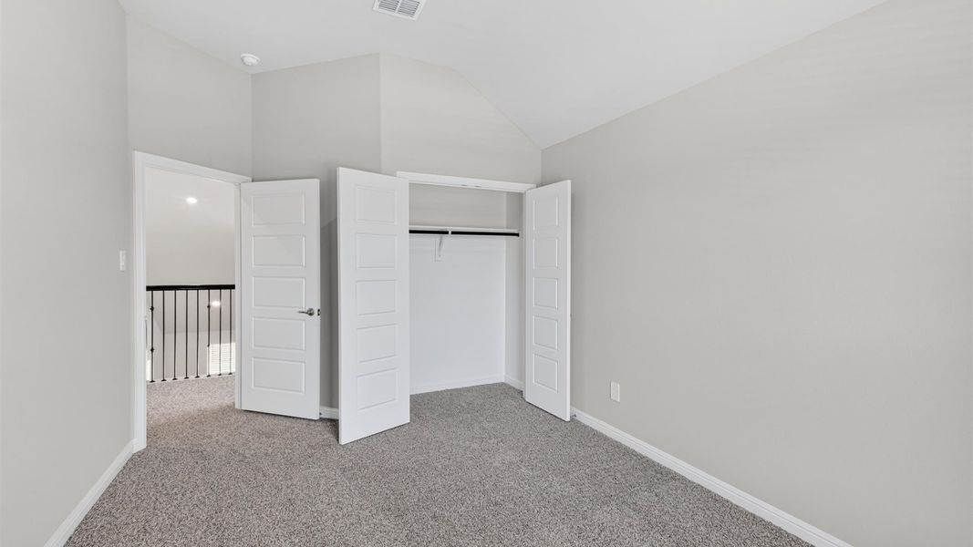 Representative unfurnished interior of a home built from the Wimberley by D.R. Horton in Lakeview Pointe, Midlothian (Image 45).