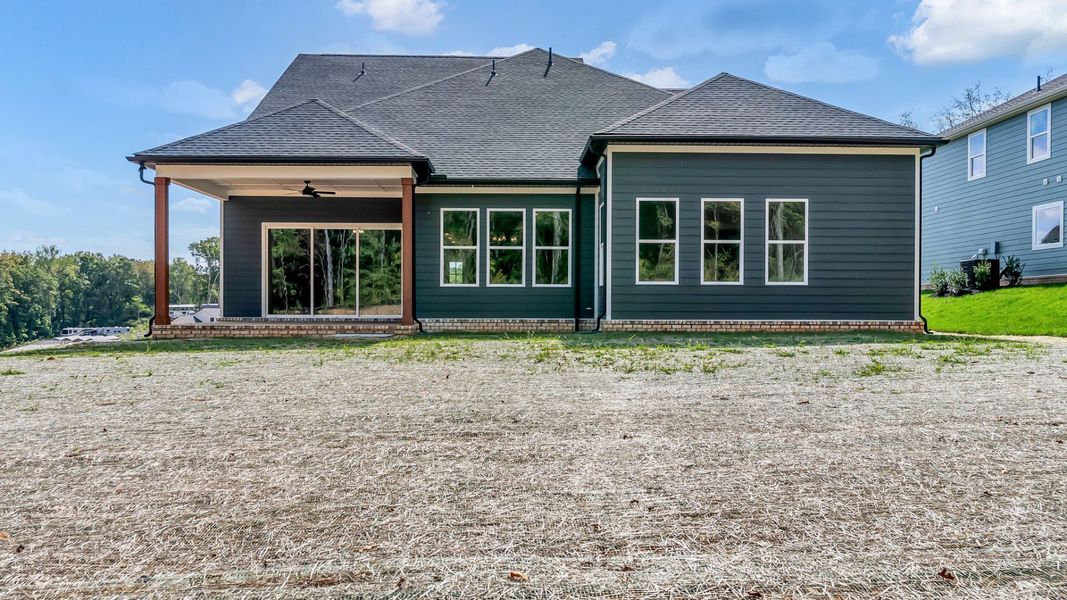Exterior details and patio area of a home in Brush Creek, Fairview (Image 26). Exterior details and patio area of a home in Brush Creek, Fairview (Image 26).