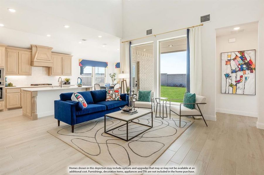 Furnished interior view inside a new home in Star Ranch, Godley (Image 22).