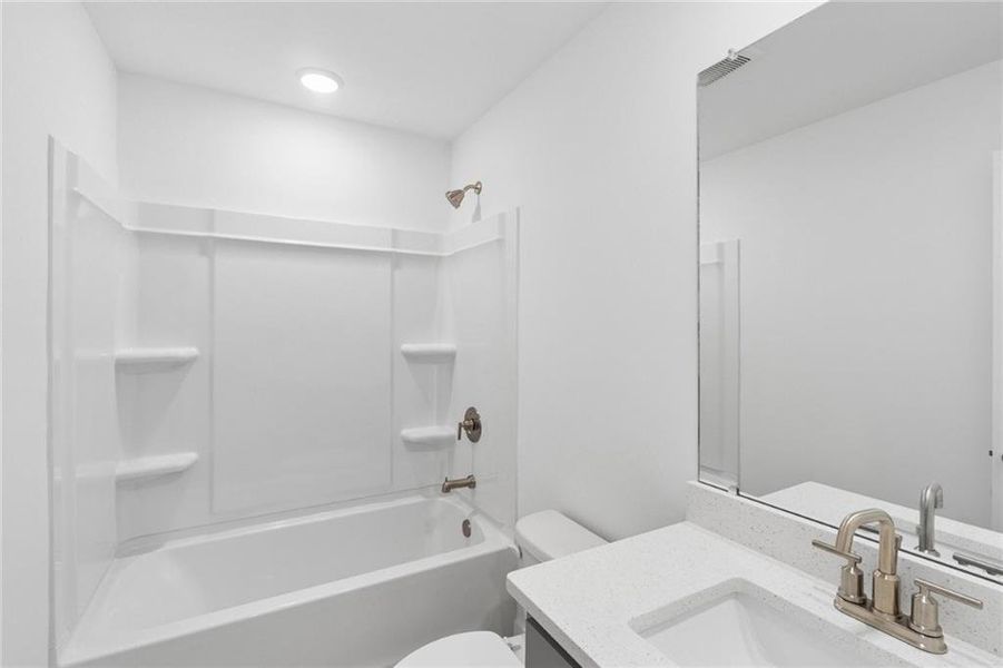 Furnished interior view inside a new home in Grandview Terrace, Canton (Image 7).