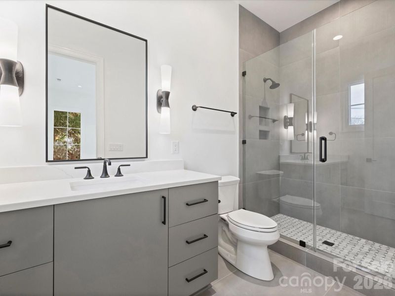 Furnished interior view inside a new home in , Charlotte (Image 33).