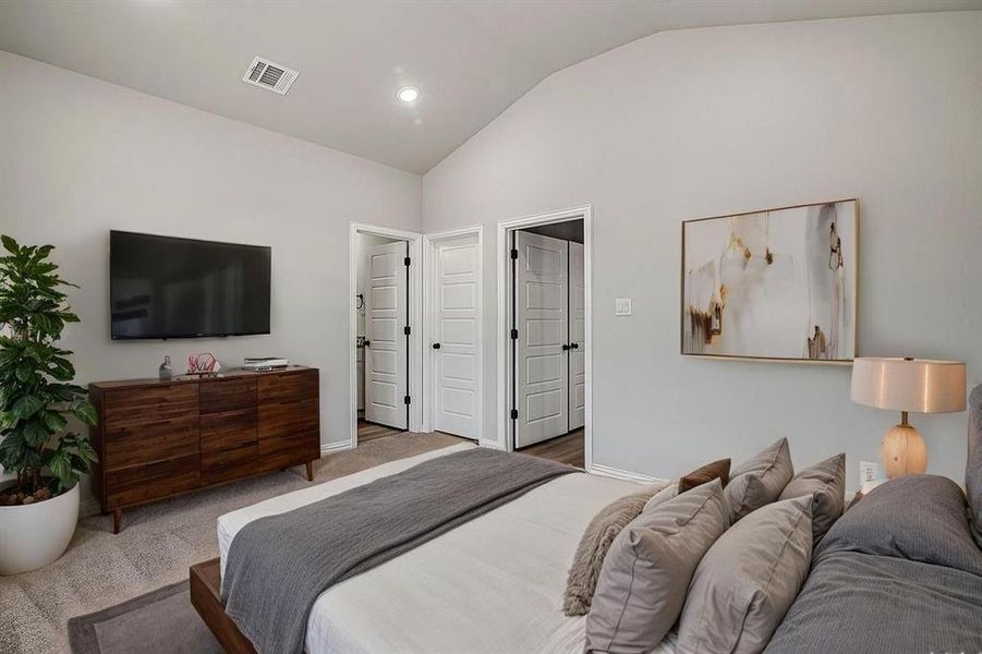 Furnished interior view inside a new home in , Azle (Image 6).