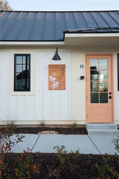 Exterior details and patio area of a home in Harmony, Auburn (Image 22).