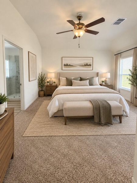 Furnished interior view inside a new home in , Dayton (Image 3).