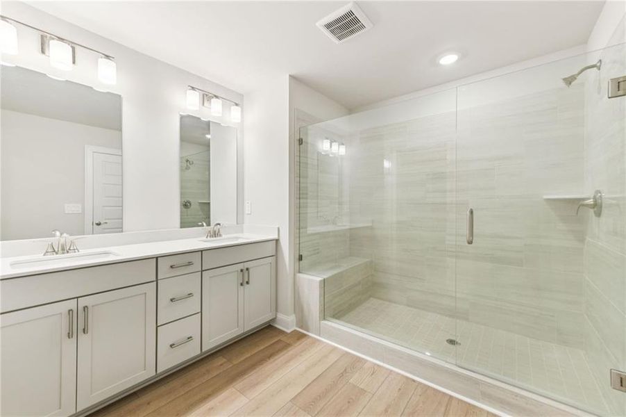 Furnished interior view inside a new home in Martin Springs - Highland Series, Lawrenceville (Image 14).