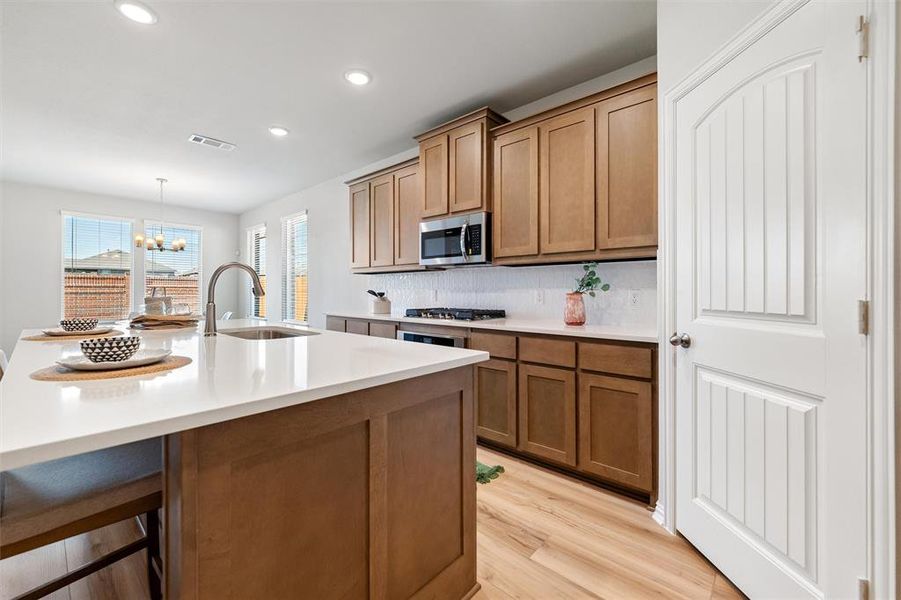 Furnished interior view inside a new home in Northstar, Fort Worth (Image 8).