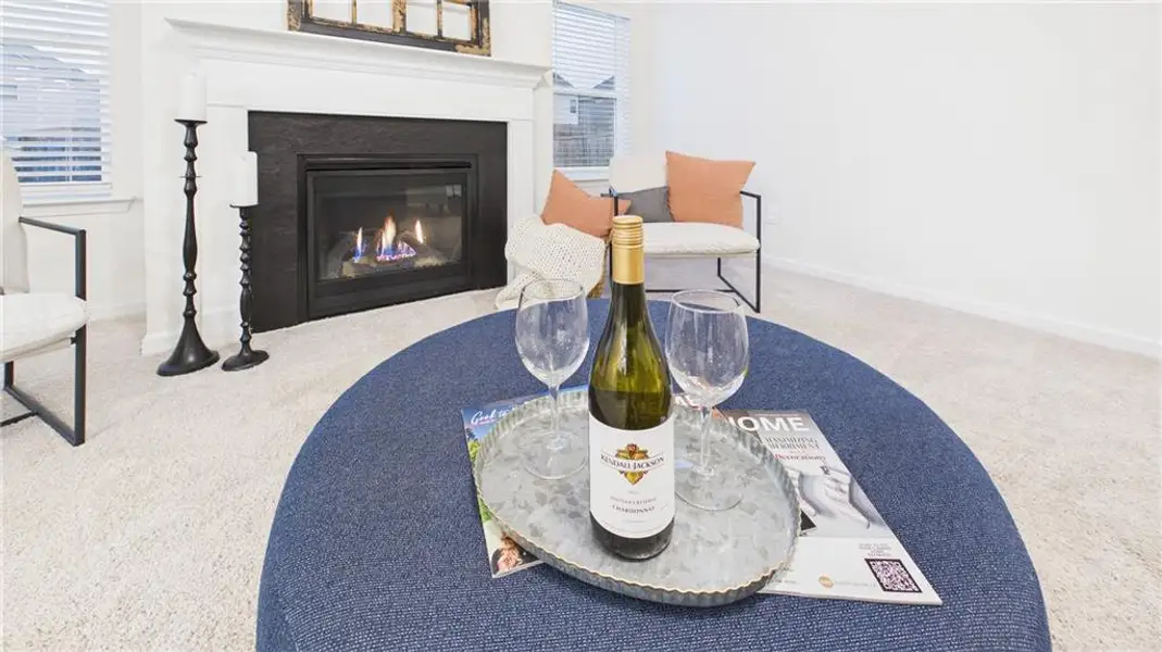 Furnished interior view inside a new home in , Cartersville (Image 5).