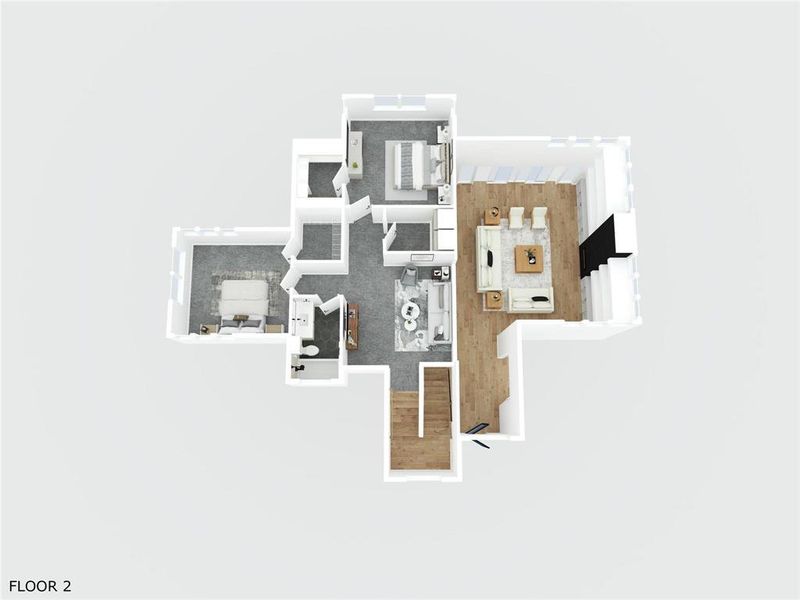 2D floor plan layout of this home in , Fort Worth, TX (Image 3). 2D floor plan layout of this home in , Fort Worth, TX (Image 3).