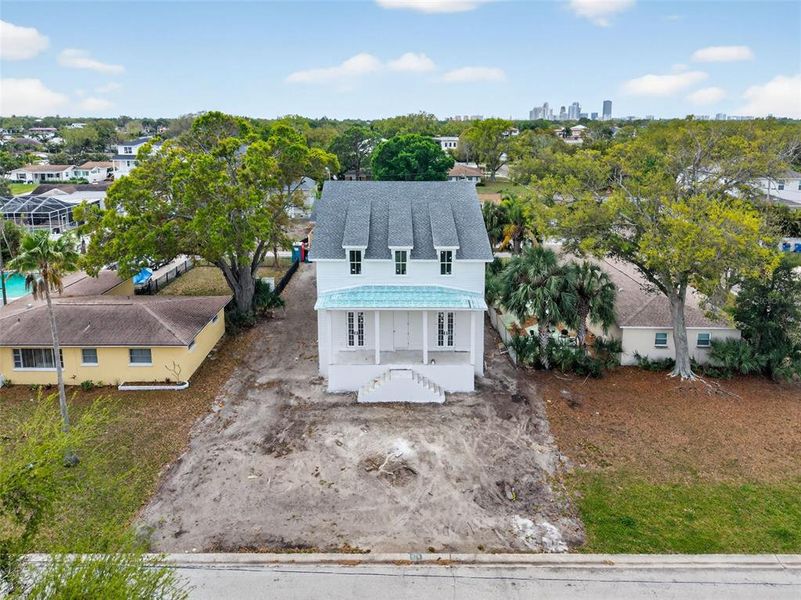 In-progress construction of a new home in , St. Petersburg, FL (Image 9).