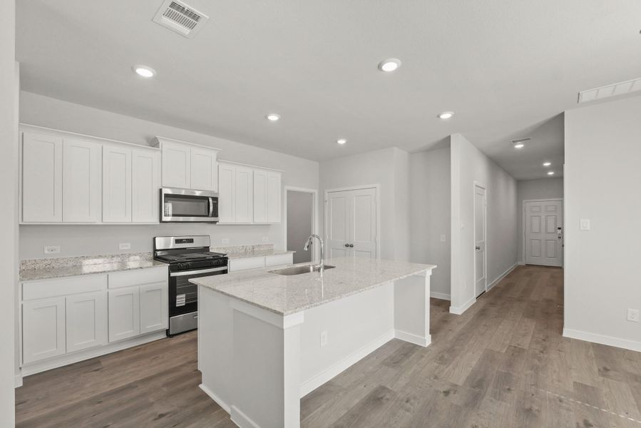 Furnished interior view inside a new home in The Villages at Westpointe, Dayton (Image 5).