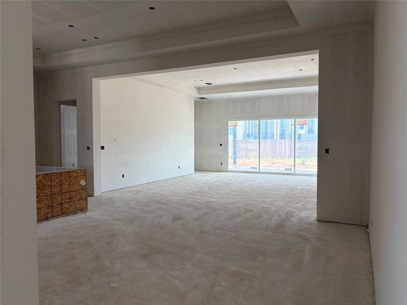 In-progress construction of a new home in La Cima, San Marcos, TX (Image 23).