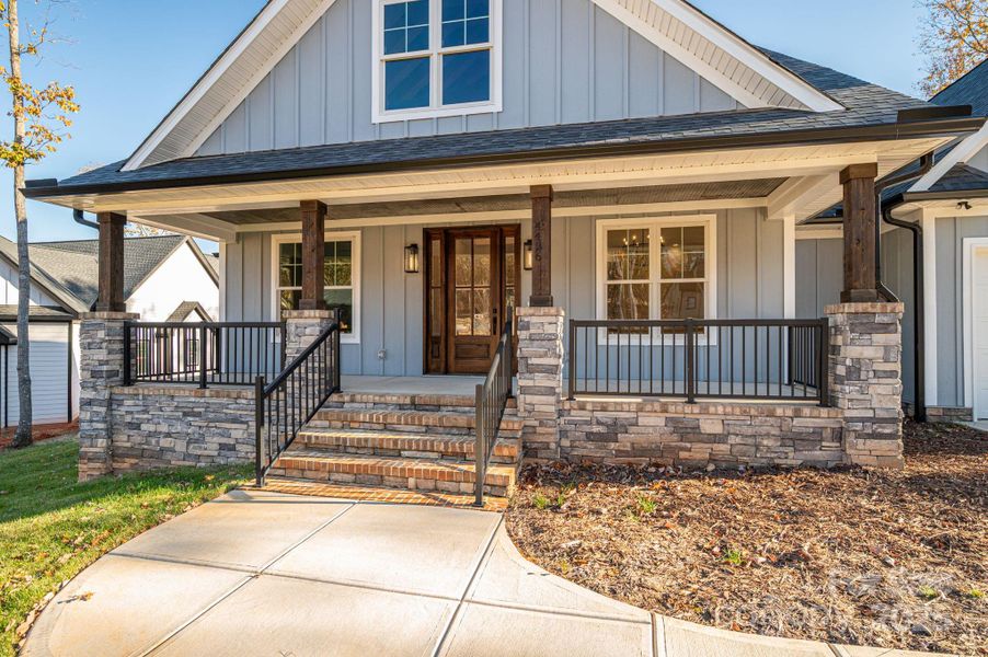 Exterior details and patio area of a home in , Lincolnton (Image 24).