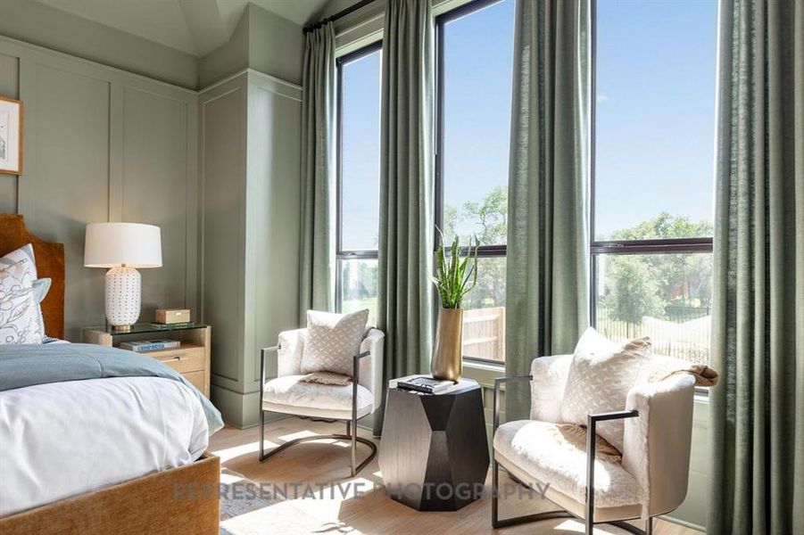 Furnished interior view inside a new home in Monterra, Fate (Image 37).