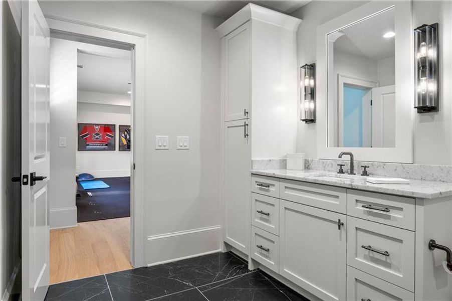 Furnished interior view inside a new home in , Alpharetta (Image 11).