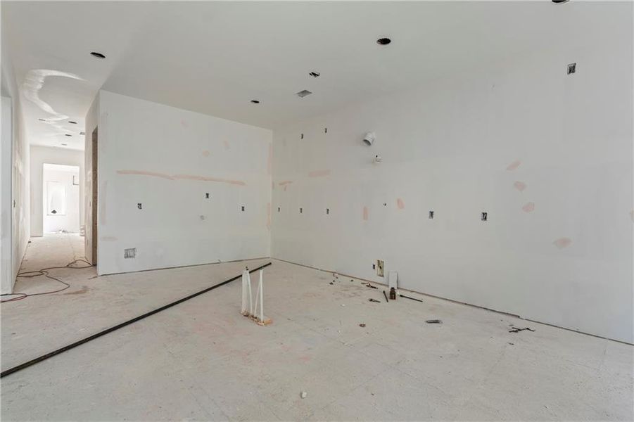 In-progress construction of a new home in , Fairburn, GA (Image 44).