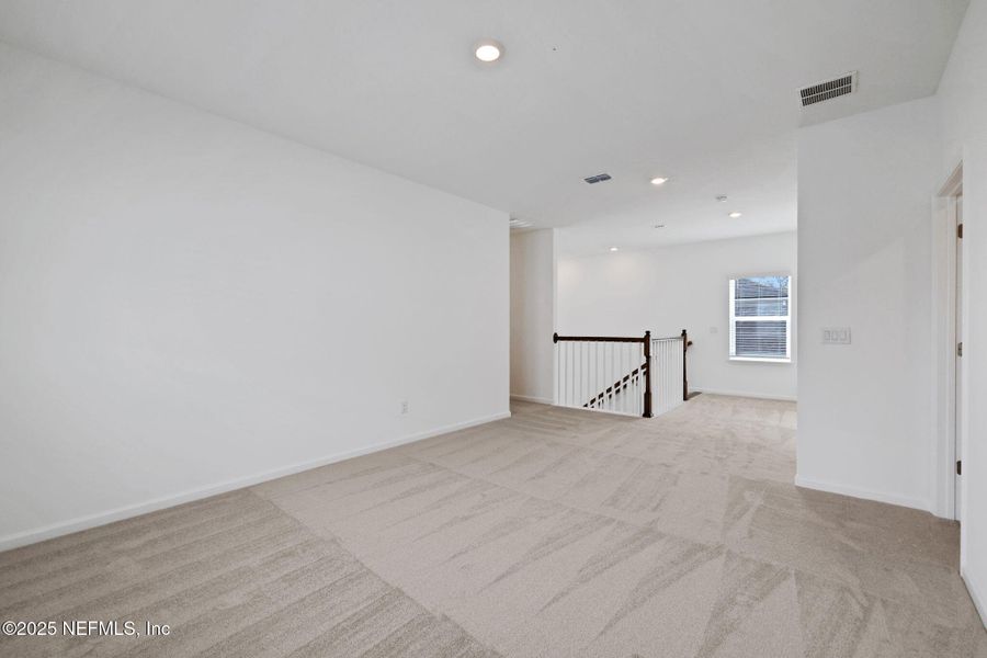 Spacious, unfurnished interior of a new home in TrailMark, St. Augustine (Image 45).