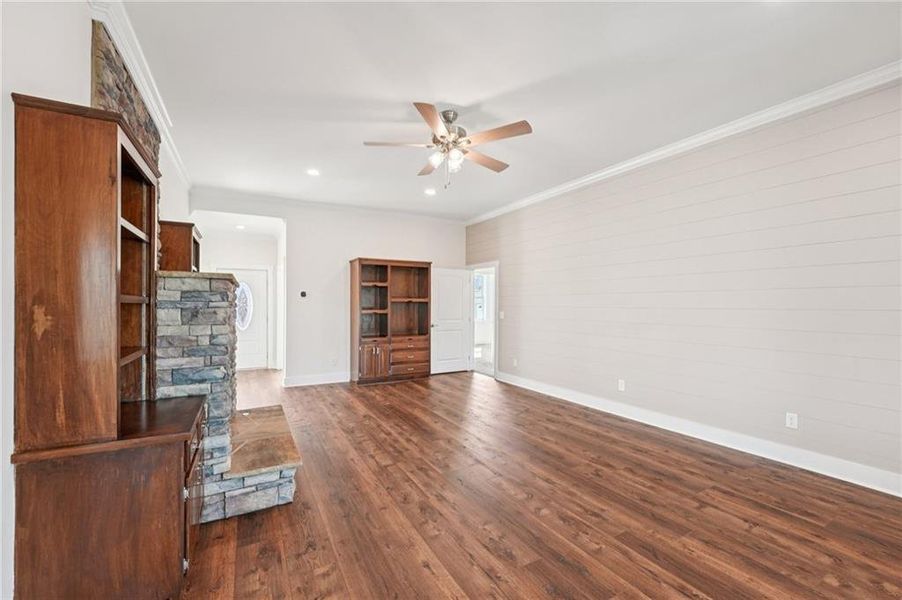 Spacious, unfurnished interior of a new home in , Canton (Image 73).