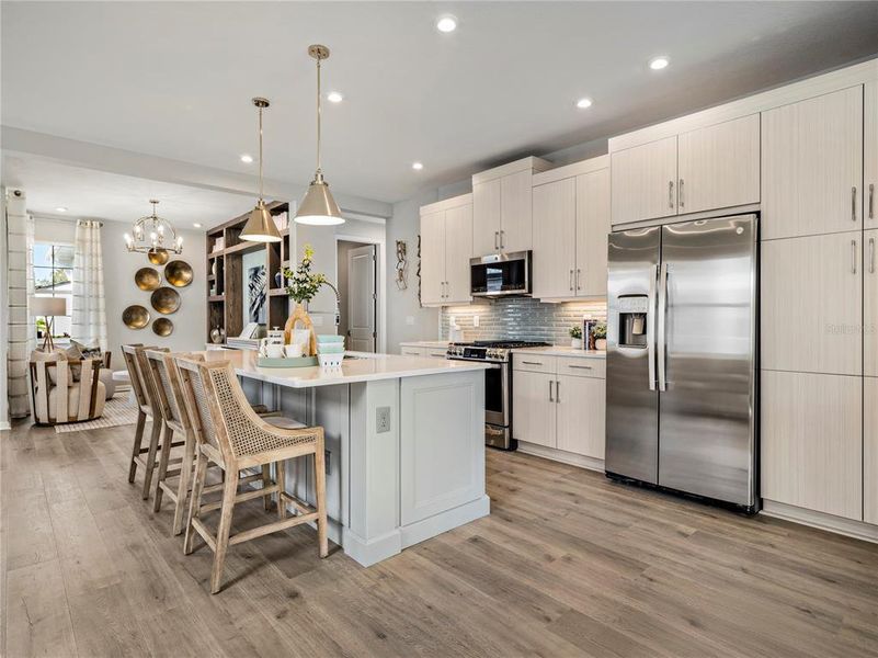 Furnished interior view inside a new home in , Lady Lake (Image 11). Furnished interior view inside a new home in , Lady Lake (Image 11).